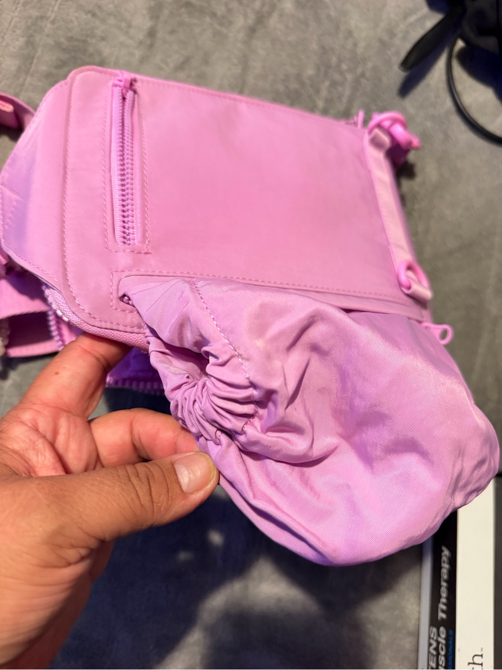 BEIS 2025 Stagecoach Edition Sport Sling Bag Pink Nylon Crossbody - Picture 8 of 16